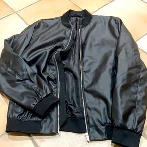 Zara Man (Faux) Leather Jacket